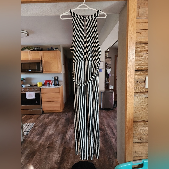 Lane Bryant Stripe Maxi Dress - Picture 3 of 3